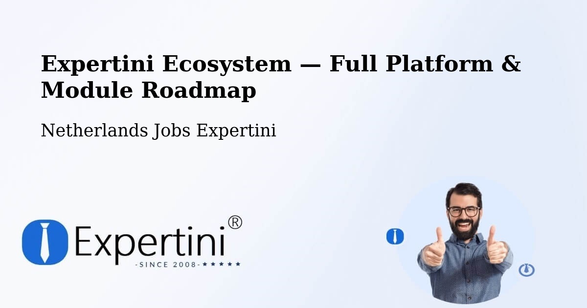 Expertini Ecosystem — Full Platform & Module Roadmap – Chaam